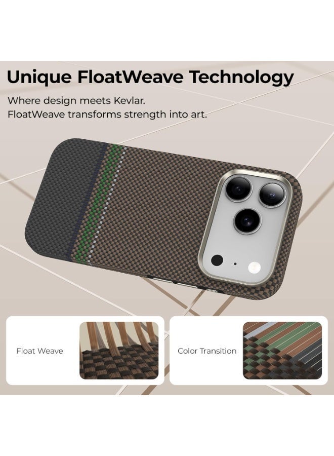 بينكس جراب Benks Prestige Armorpro لهاتف iPhone 17 Pro مزود بزر تحكم بالكاميرا، متوافق مع Magsafe، جراب حماية كامل للجسم مصنوع من ألياف الأراميد Dupont Kevlar 1000D - Image 5